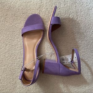 Purple Chunky Heels